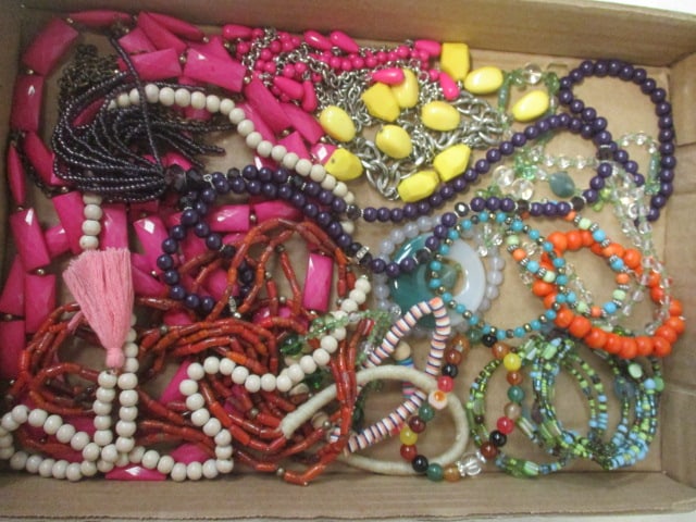 Colorful Beaded Fashion Necklaces and Bracelets: See pictures and preview for selection