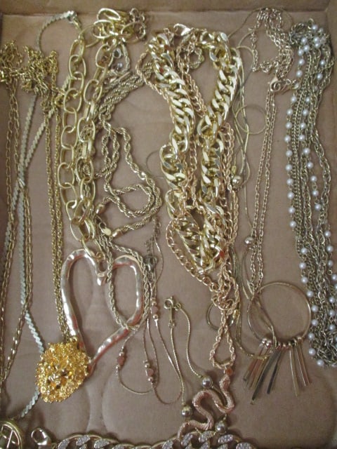 Gold Tone Fashion Jewelry Necklaces and Bracelets - 4