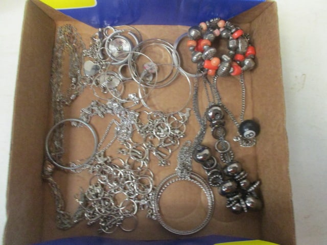 Silver Tone Fashion Necklaces and Bracelets: See pictures and preview for selection