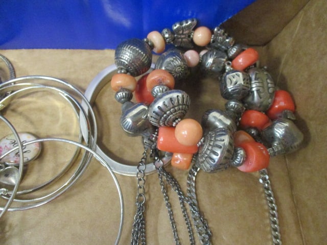 Silver Tone Fashion Necklaces and Bracelets - 2
