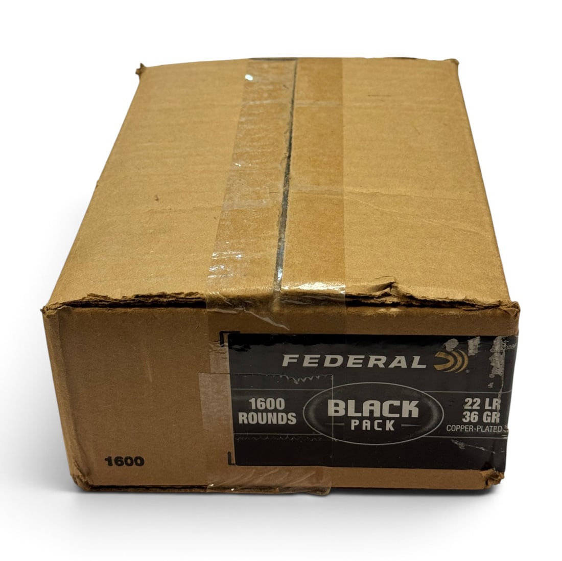 NIB 1600rds. of .22 LR Federal “Black Pack” 36gr. Copper-Plated Ammunition: See Photo(s)
