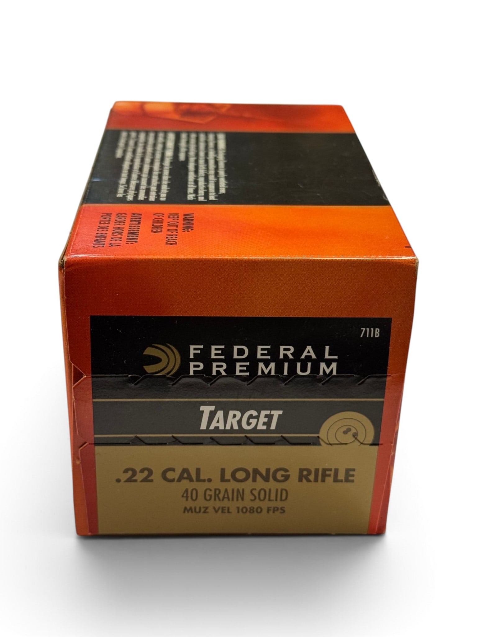 NIB 500rds. of .22 LR Federal Premium Target 40gr. Solid Ammunition: See Photo(s)