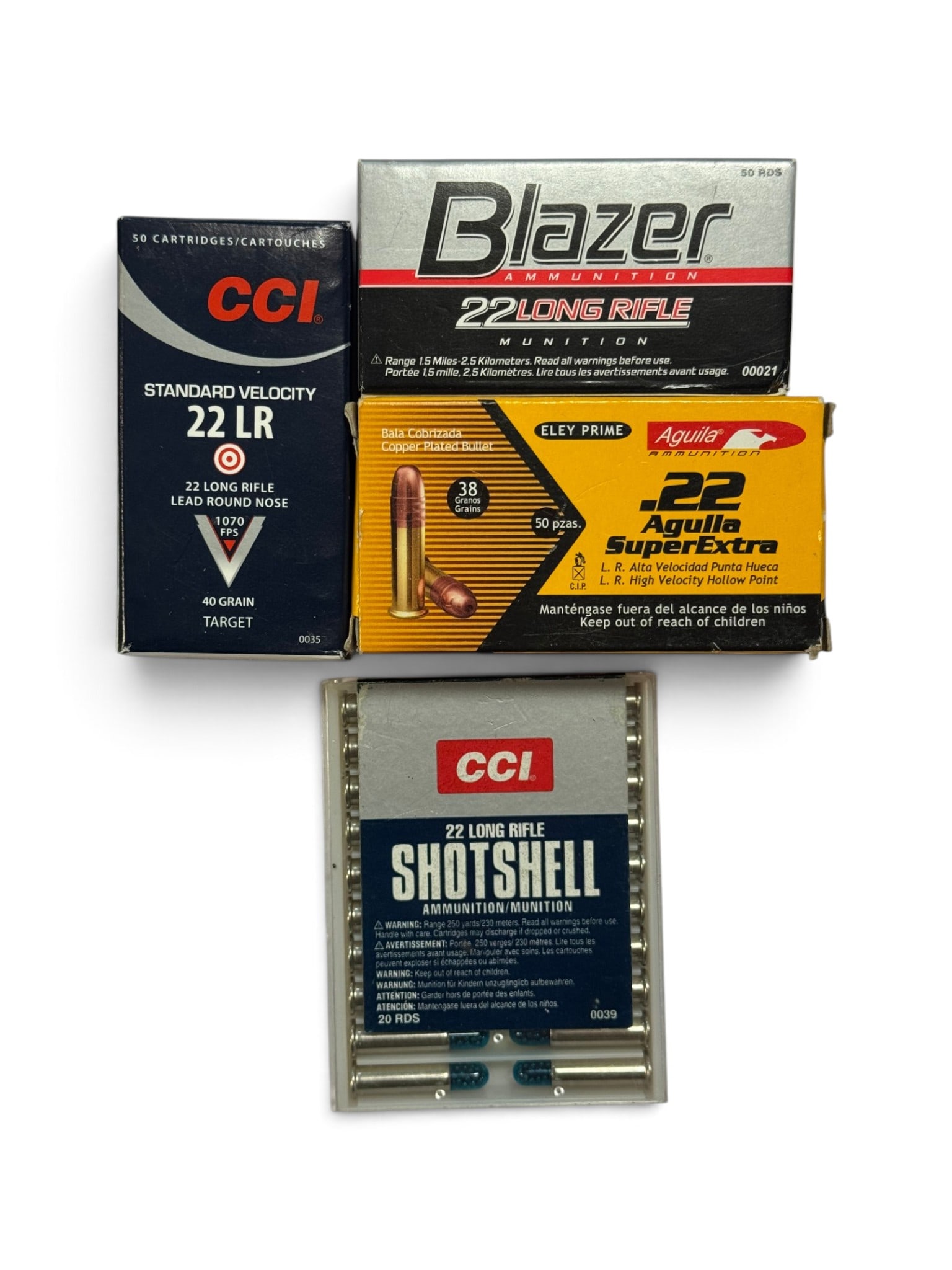 NIB 395rds. of .22 LR & 32rds. of .22 LR Shotshell Ammunition - 3