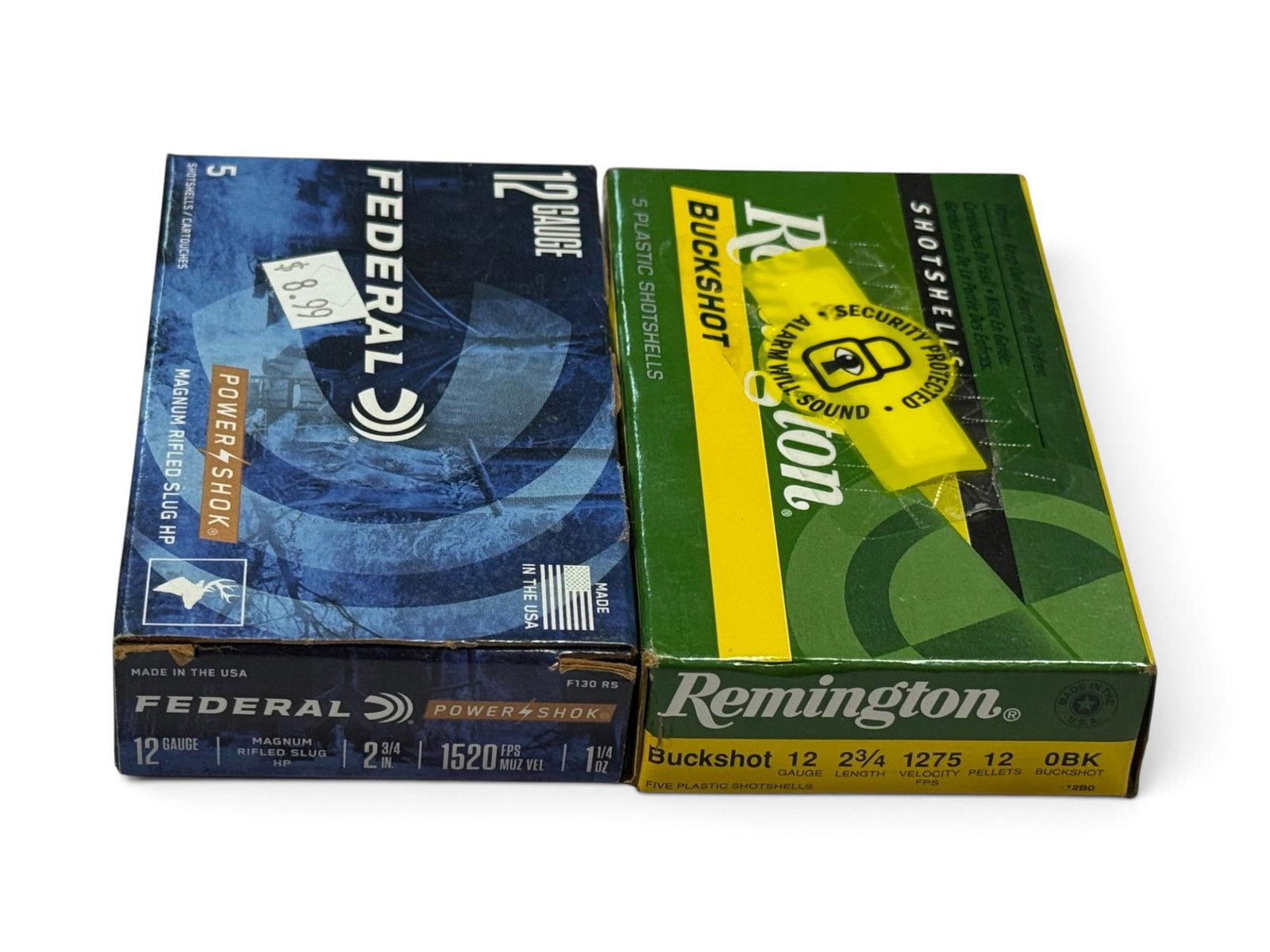 NIB 25rds. of 12 GA. 2-3/4” Buckshot & Magnum Rifled Slug HP Shotgun Ammunition - 2