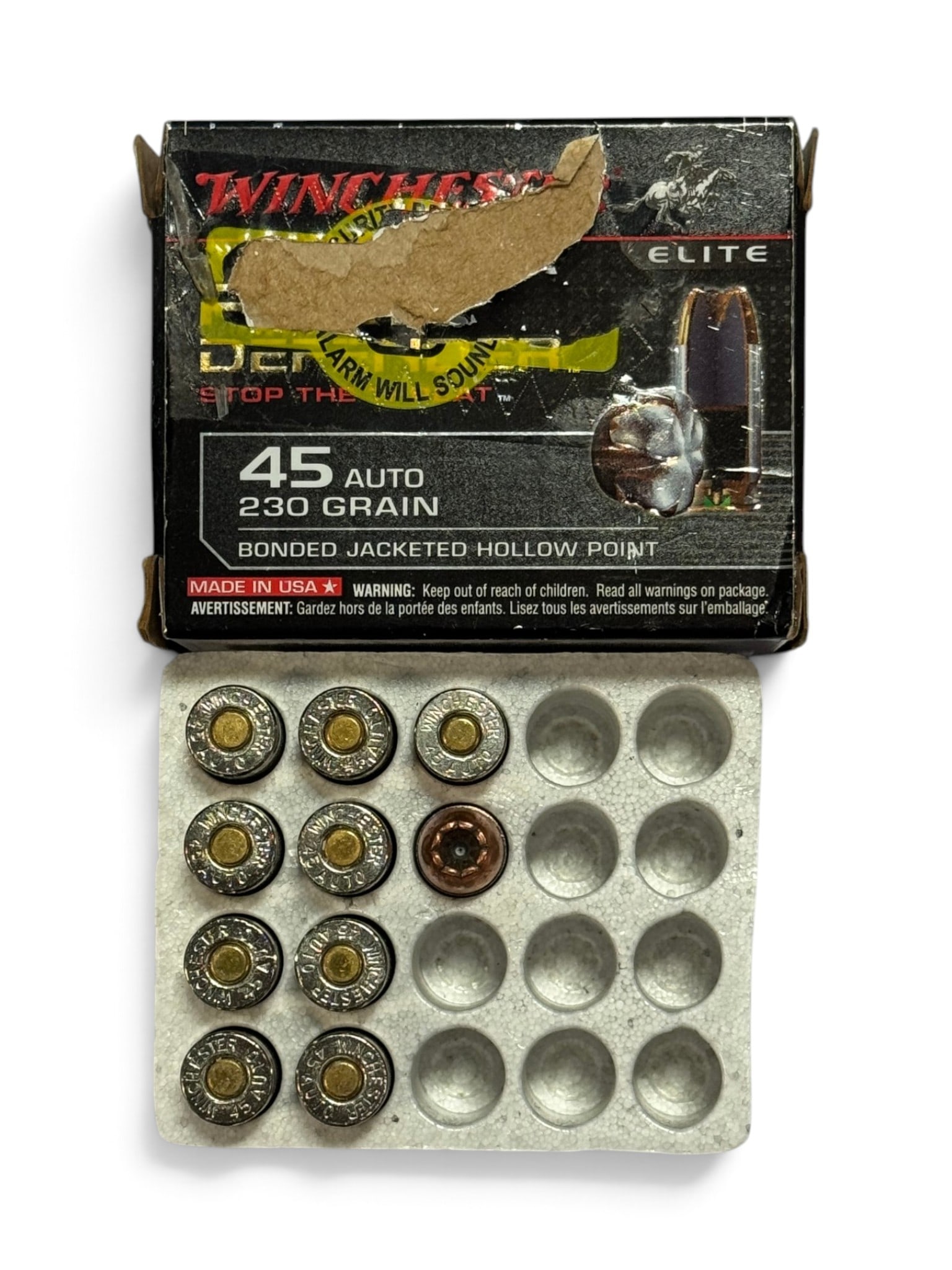NIB 30rds. of .45 AUTO 185gr. GDHP & 230gr. Bonded JHP Defense Ammunition - 3
