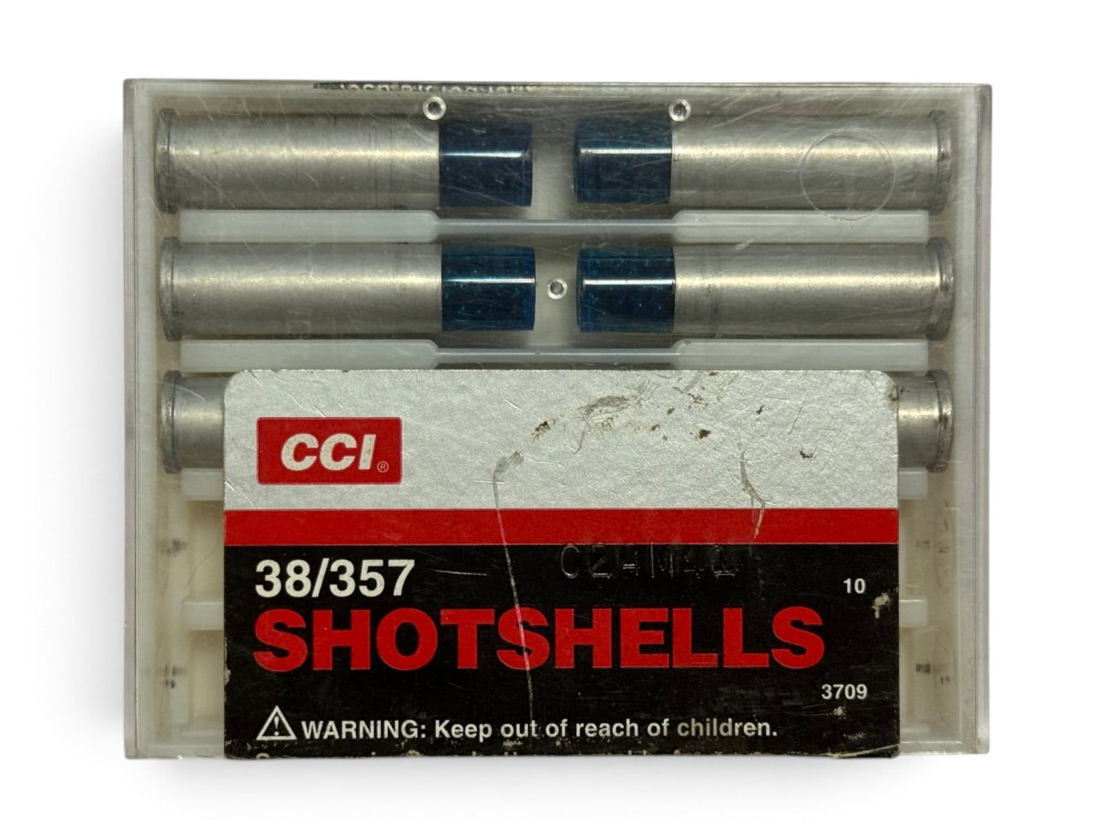 NIB 6rds. of .38/357 CCI SHOTSHELL Ammunition: See Photo(s)