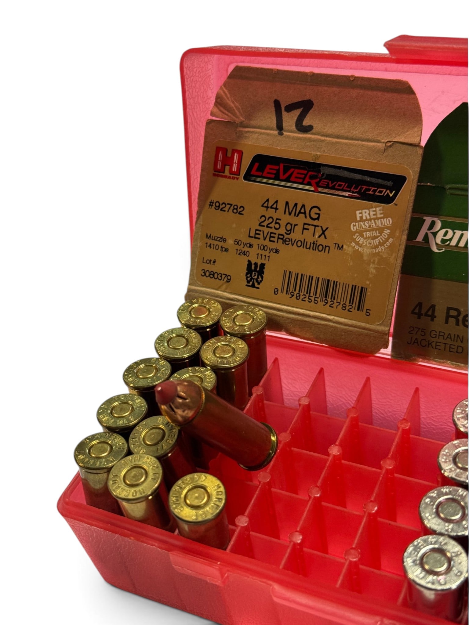 31rds. of .44 REM. MAG. High Quality Personal Defense Ammunition in Case - 2