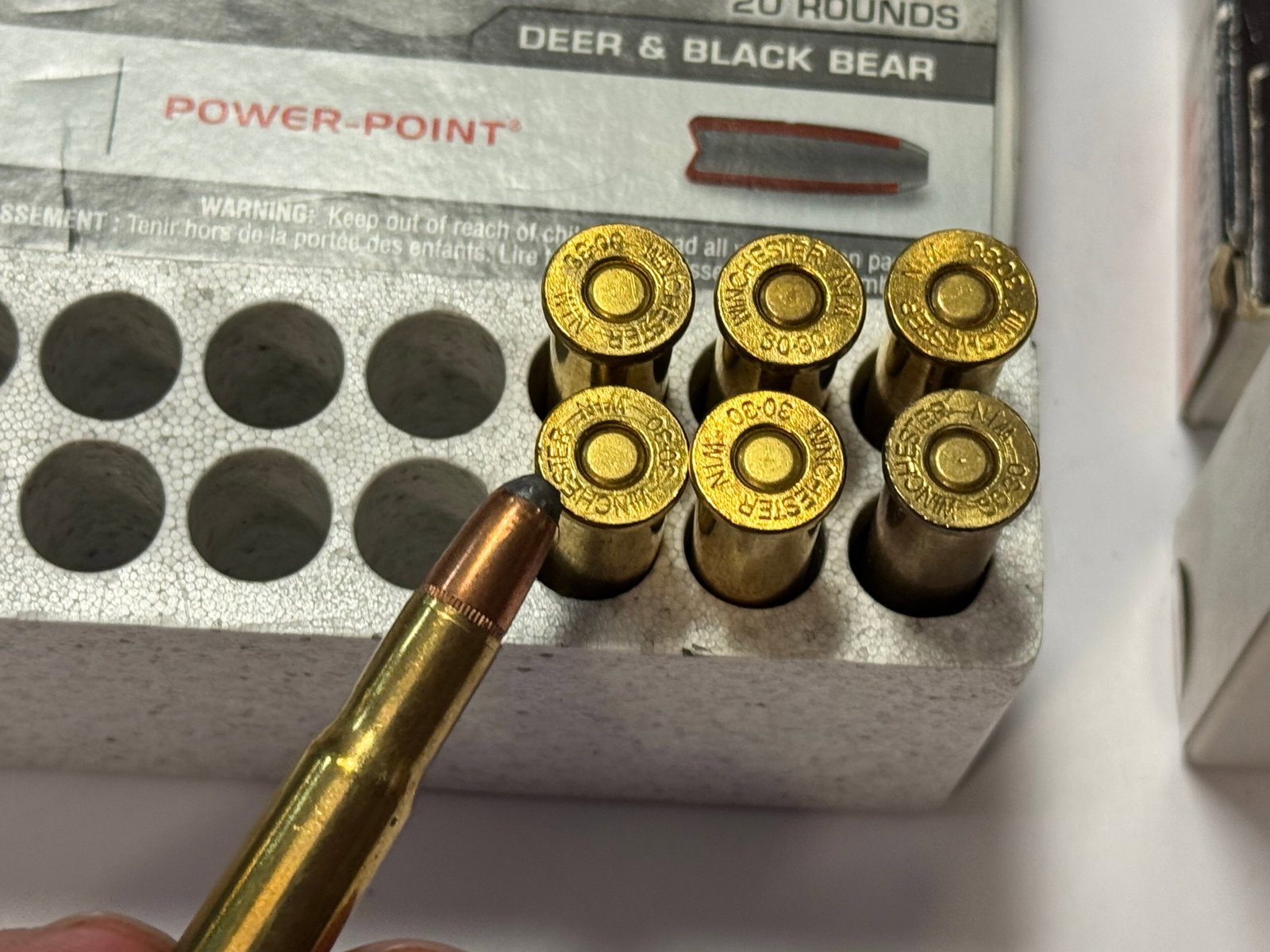 40rds. of .30-30 WIN. Factory Ammunition and Field Pouch - 4