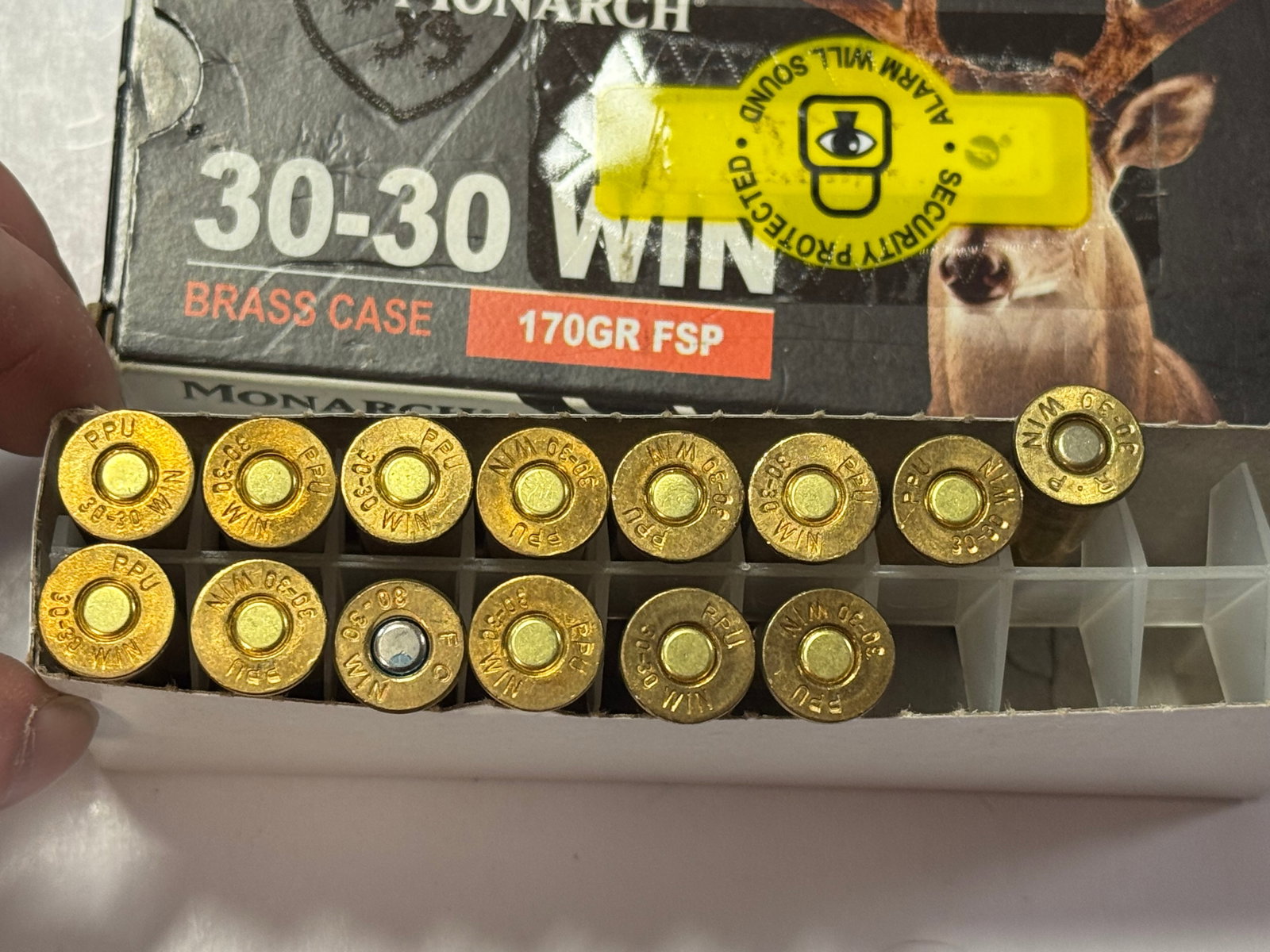 40rds. of .30-30 WIN. Factory Ammunition and Field Pouch - 5