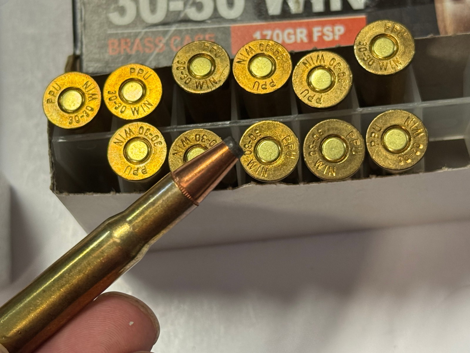40rds. of .30-30 WIN. Factory Ammunition and Field Pouch - 7