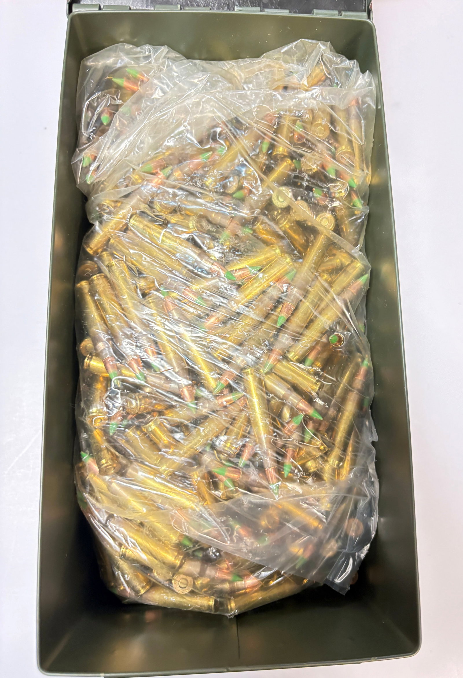 New 1,000rds. of 5.56mm 62gr. FMJ - LC/22 Specialty Loose Ammunition in Metal Can - 2