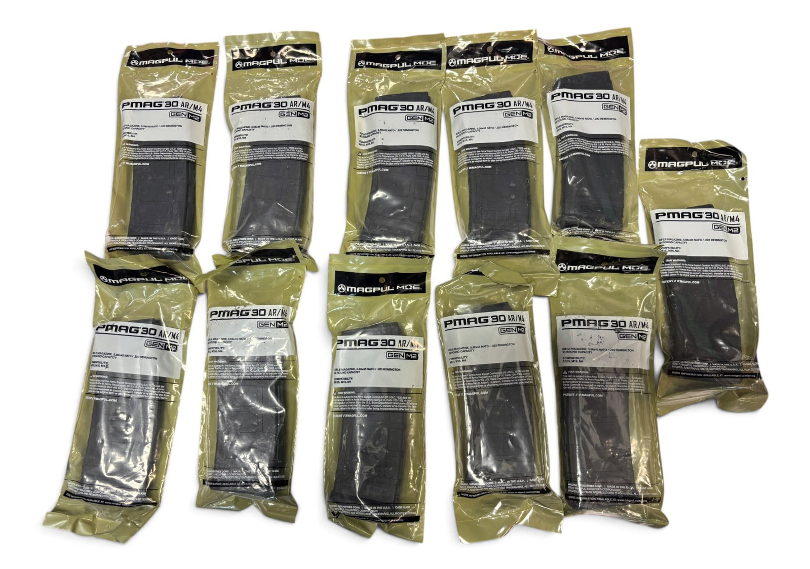 NIB (11) Magpul PMAG 30 AR/M4 Gen M2 30rd. Magazines: See Photo(s)