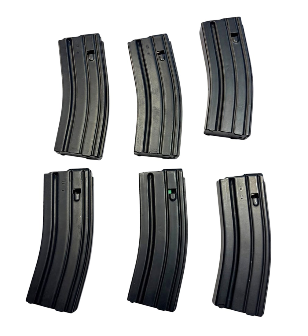 (6) Aluminum 30-Round AR-15/M4/M16 .223/5.56mm Magazines (1 of 10)