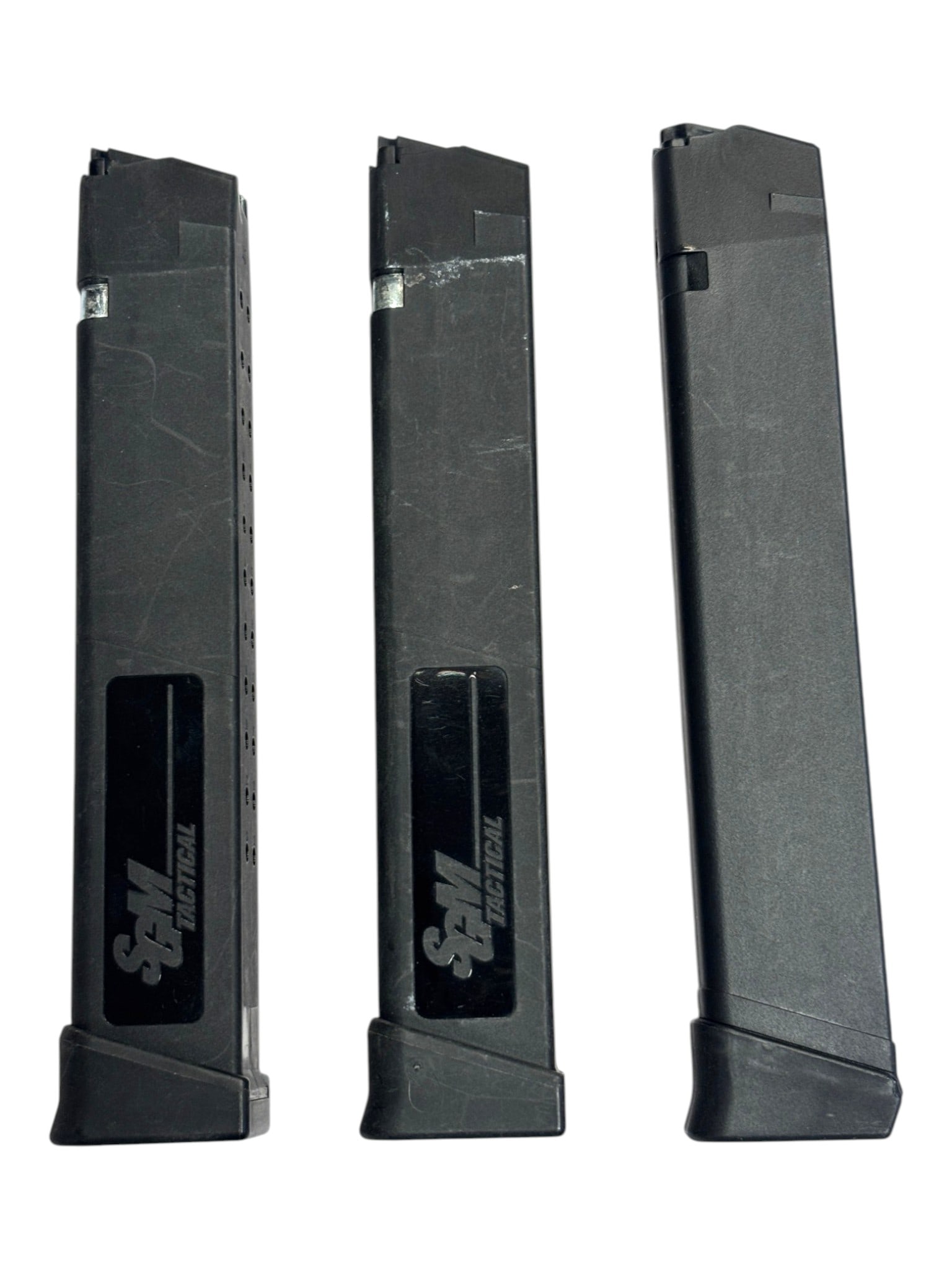 (1) SGM Tactical 26-Round and (2) 24-Round Glock .45 ACP Extended Magazines: See Photo(s)
