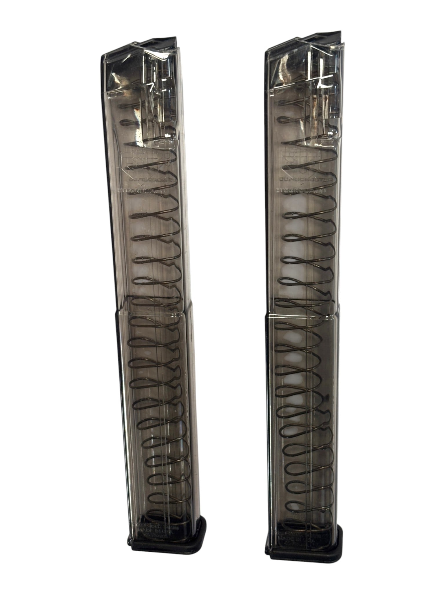 (2) ETS Glock 9MM 40-Round Extended Magazines: See Photo(s)