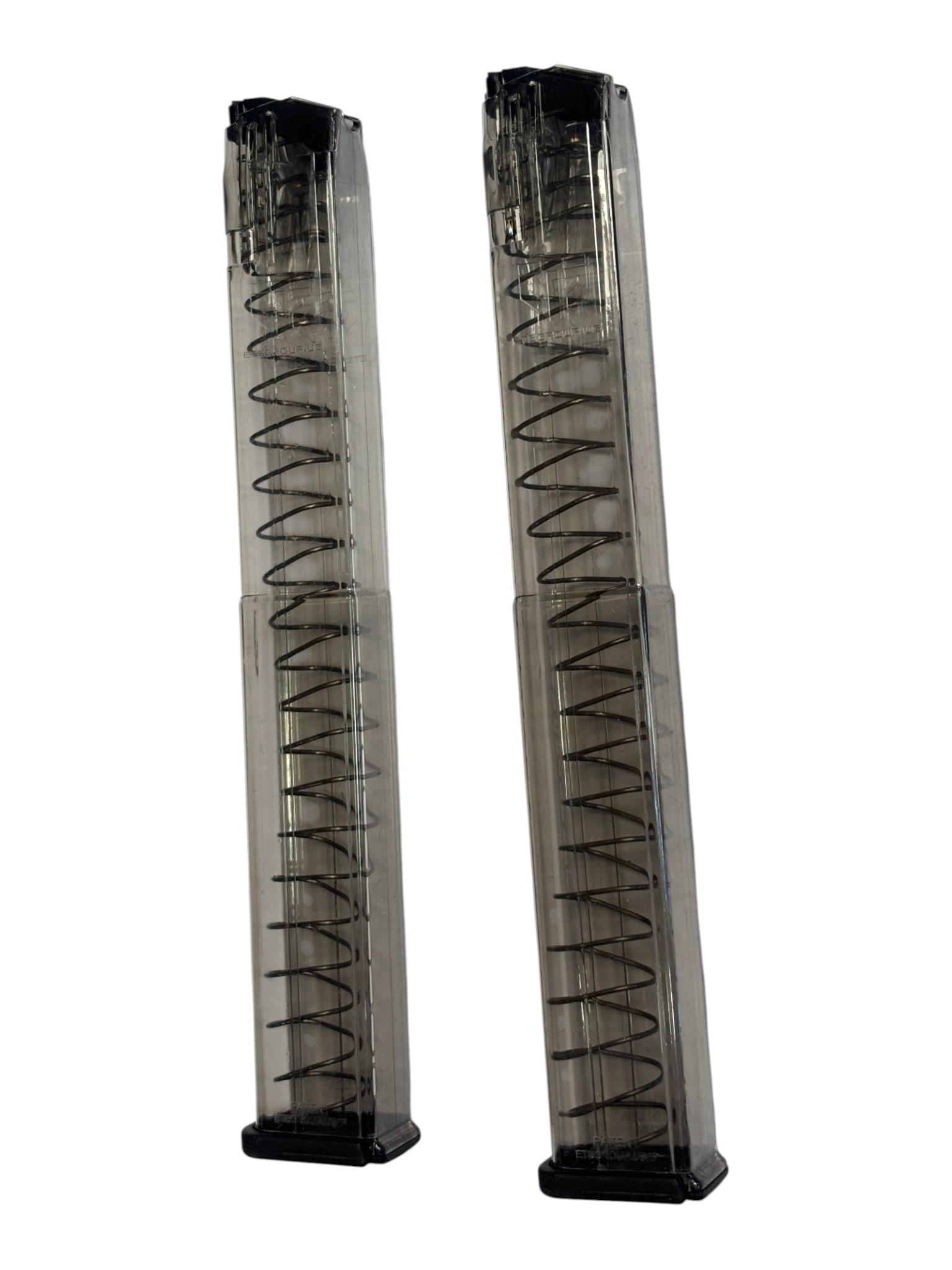 (2) ETS Glock 9MM 40-Round Extended Magazines - 7