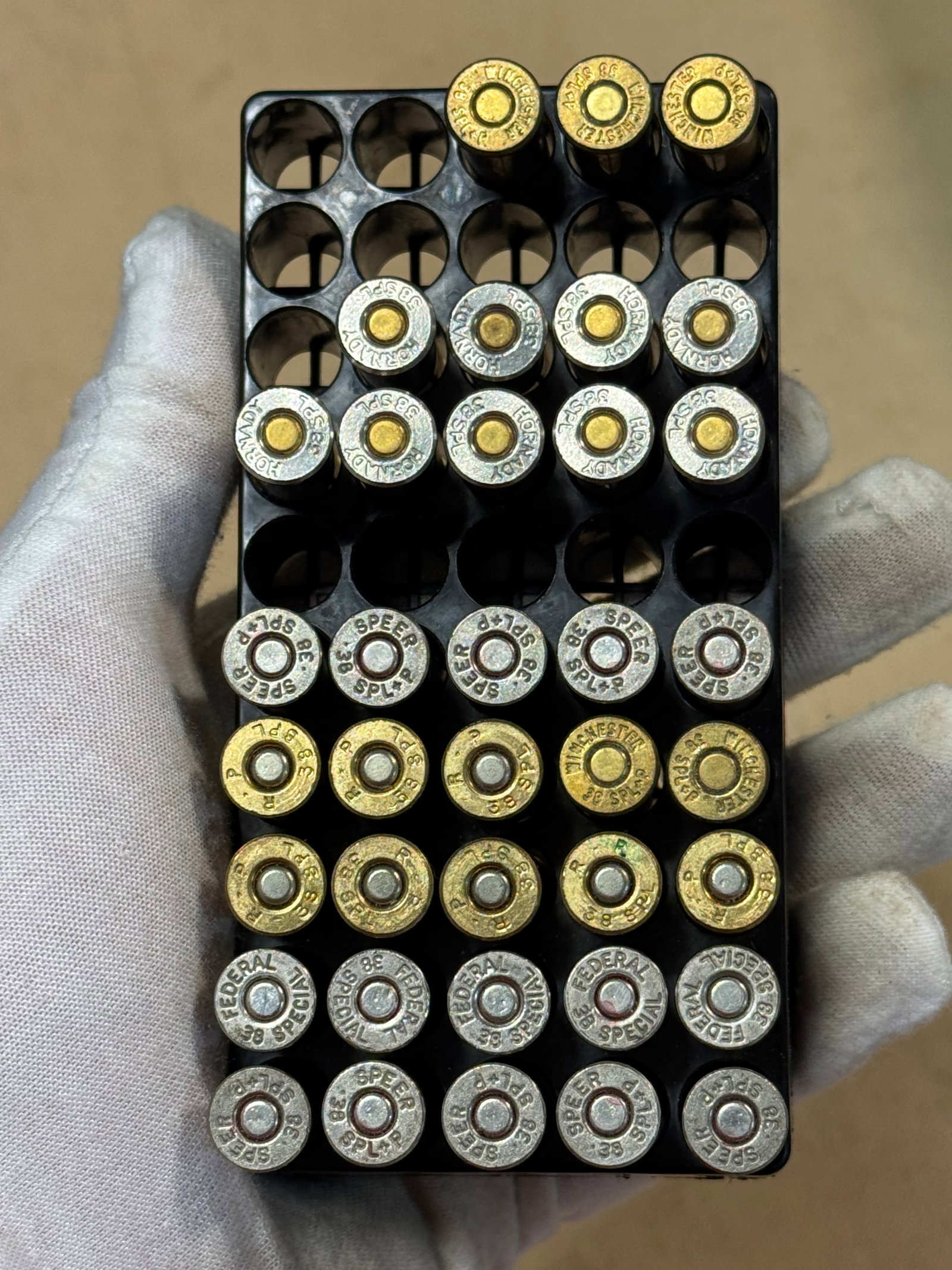 Assorted Factory Ammunition - .45 ACP | .38 SPL | .357 MAG. - 17