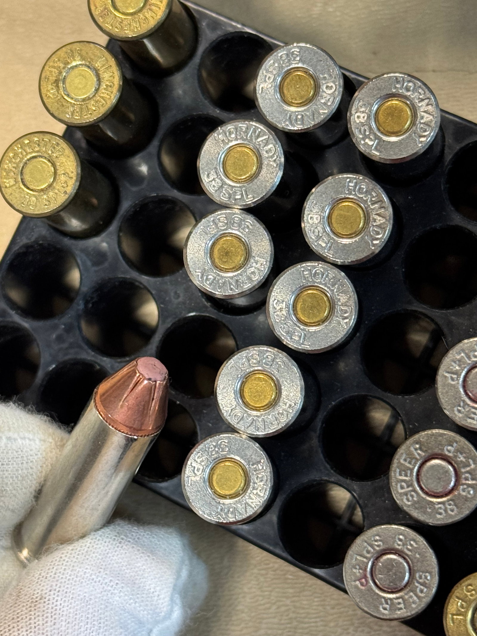 Assorted Factory Ammunition - .45 ACP | .38 SPL | .357 MAG. - 19