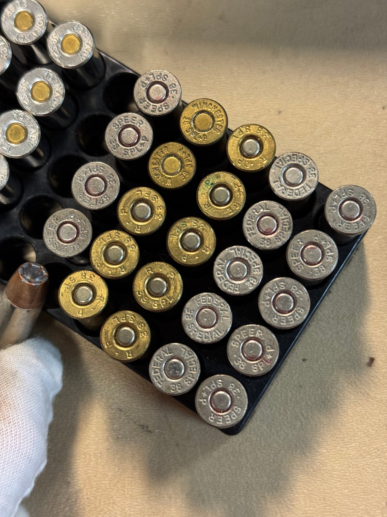 Assorted Factory Ammunition - .45 ACP | .38 SPL | .357 MAG. - 20