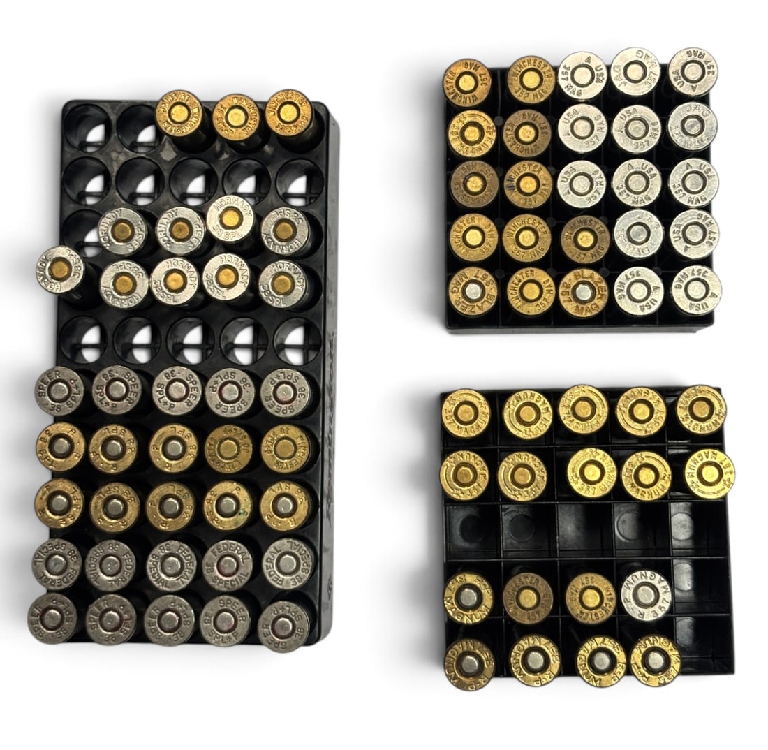 Assorted Factory Ammunition - .45 ACP | .38 SPL | .357 MAG. - 2