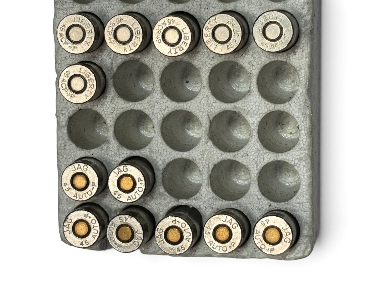 23rds. of Factory Quality .45 AUTO +P JHP Defense Ammunition - 3