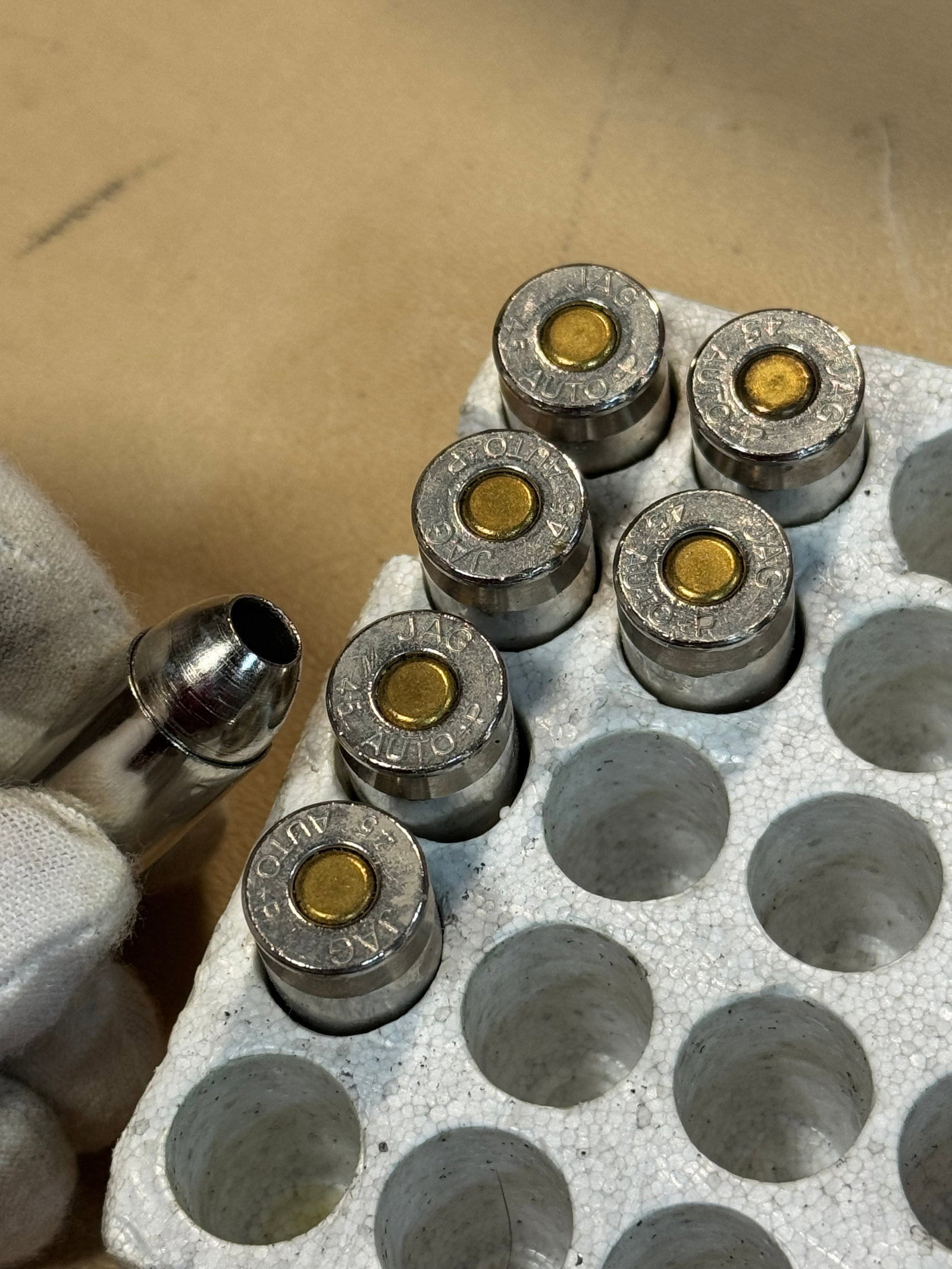 23rds. of Factory Quality .45 AUTO +P JHP Defense Ammunition - 4