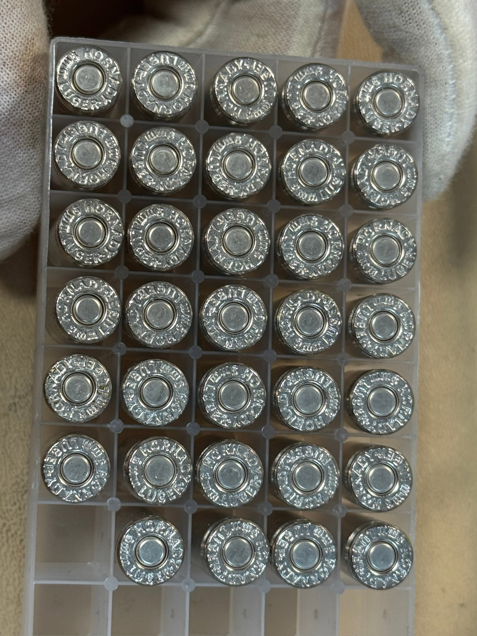 39rds. of Factory Quality 9mm LUGER Hornady JHP Defense Ammunition - 4