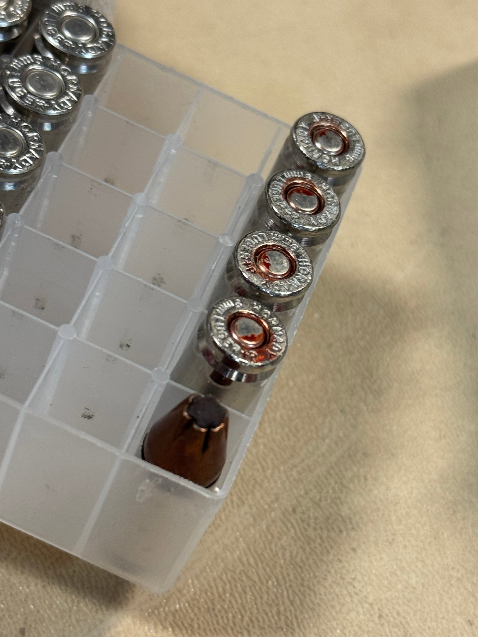 39rds. of Factory Quality 9mm LUGER Hornady JHP Defense Ammunition - 7