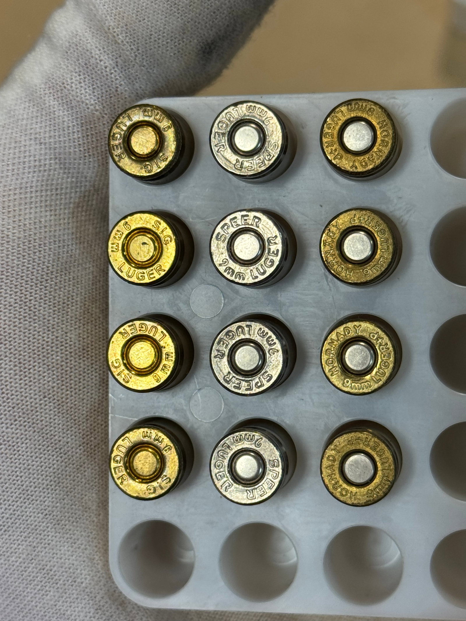 42rds. of Factory Quality 9mm LUGER Hornady, Speer, SIG JHP Defense Ammunition - 5