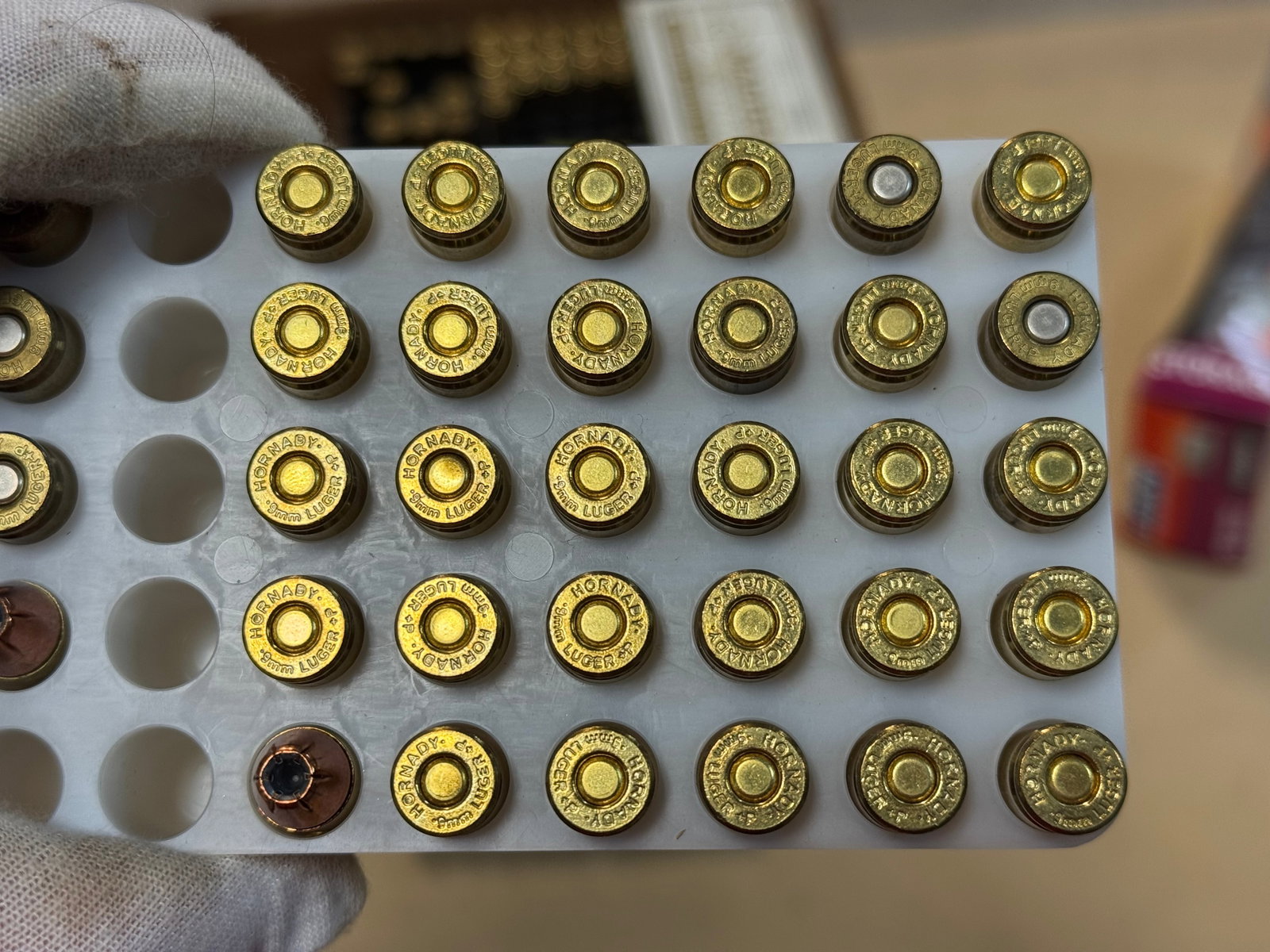 42rds. of Factory Quality 9mm LUGER Hornady, Speer, SIG JHP Defense Ammunition - 7
