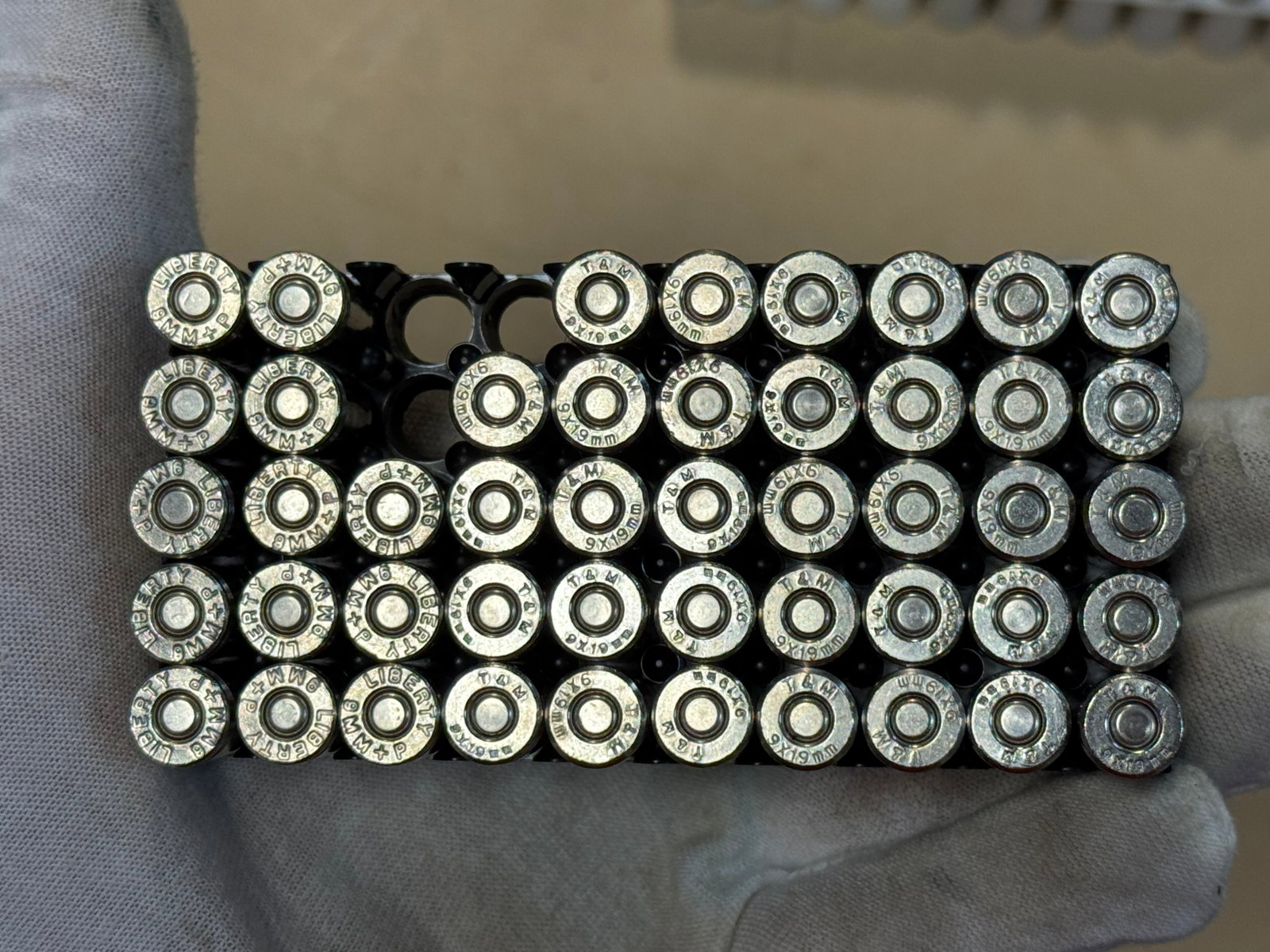 47rds. of Factory Quality 9mm LUGER +P Liberty JHP Defense Ammunition - 2