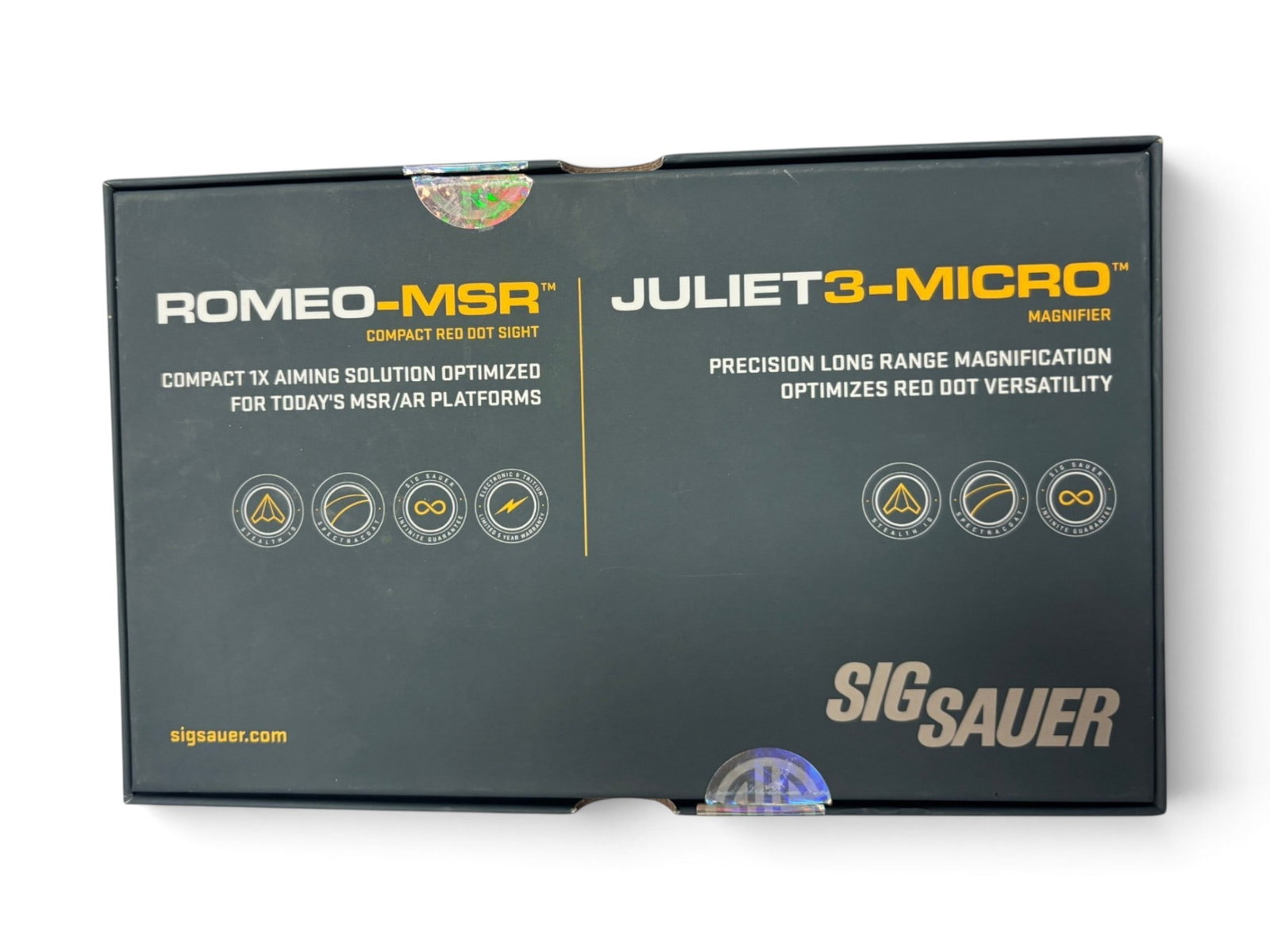 Sig Sauer JULIET3-MICRO 3x22 Magnifier with Flip-To-Side Mount in Box - #SORJ72001 - 6