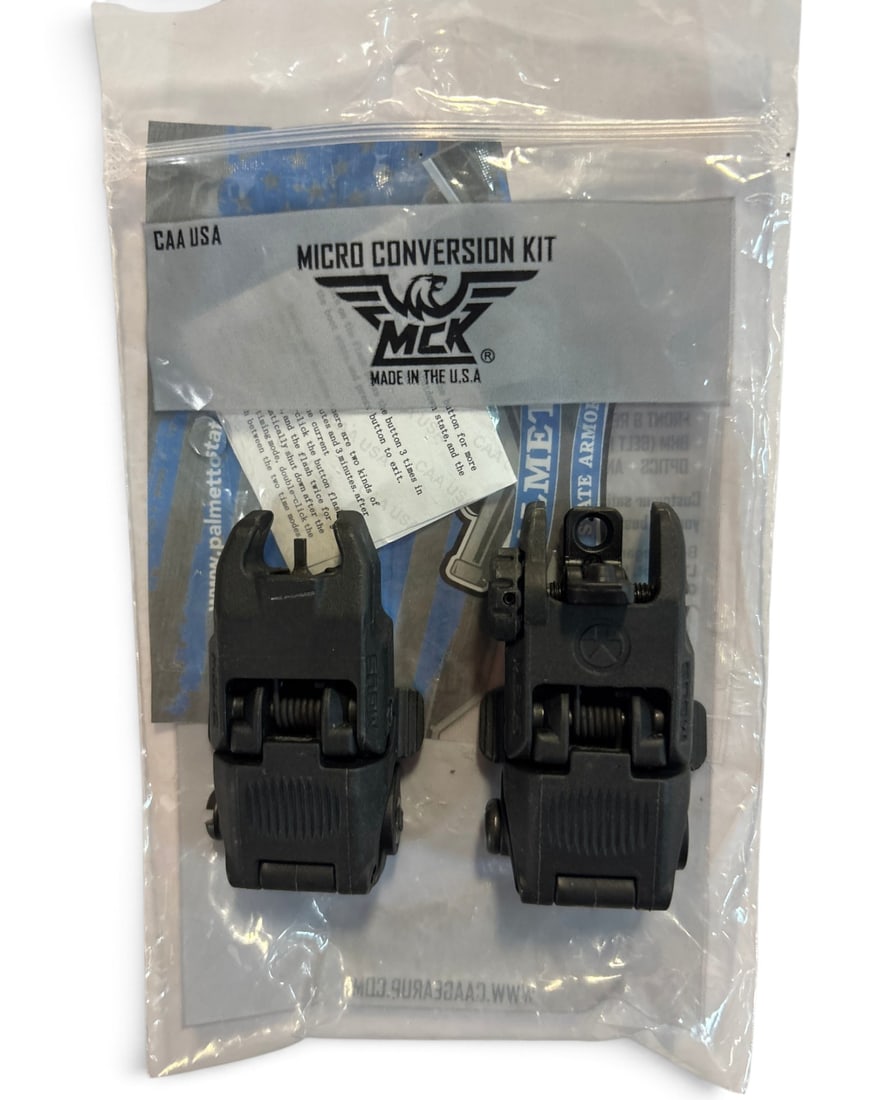 Magpul Front and Rear Flip-Up MBUS Sights: Ignore packaging