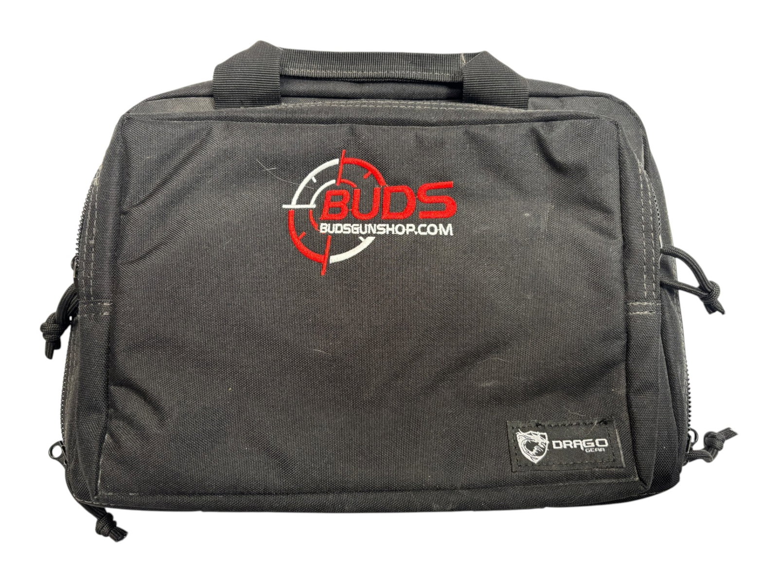 (1) Buds Gunshop multi-pistol Range Case (2) Soft Pistol Cases - 2