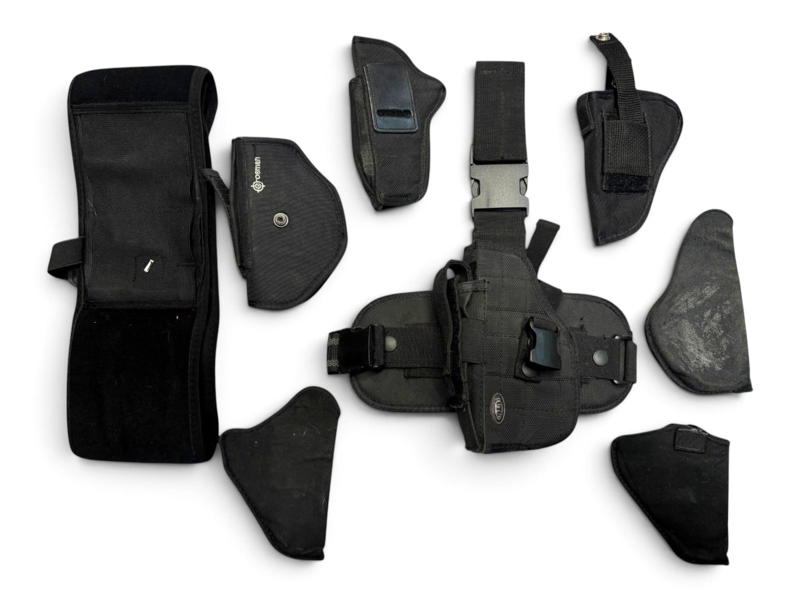 Assorted Left-Handed Nylon Handgun Holsters (1 of 18)