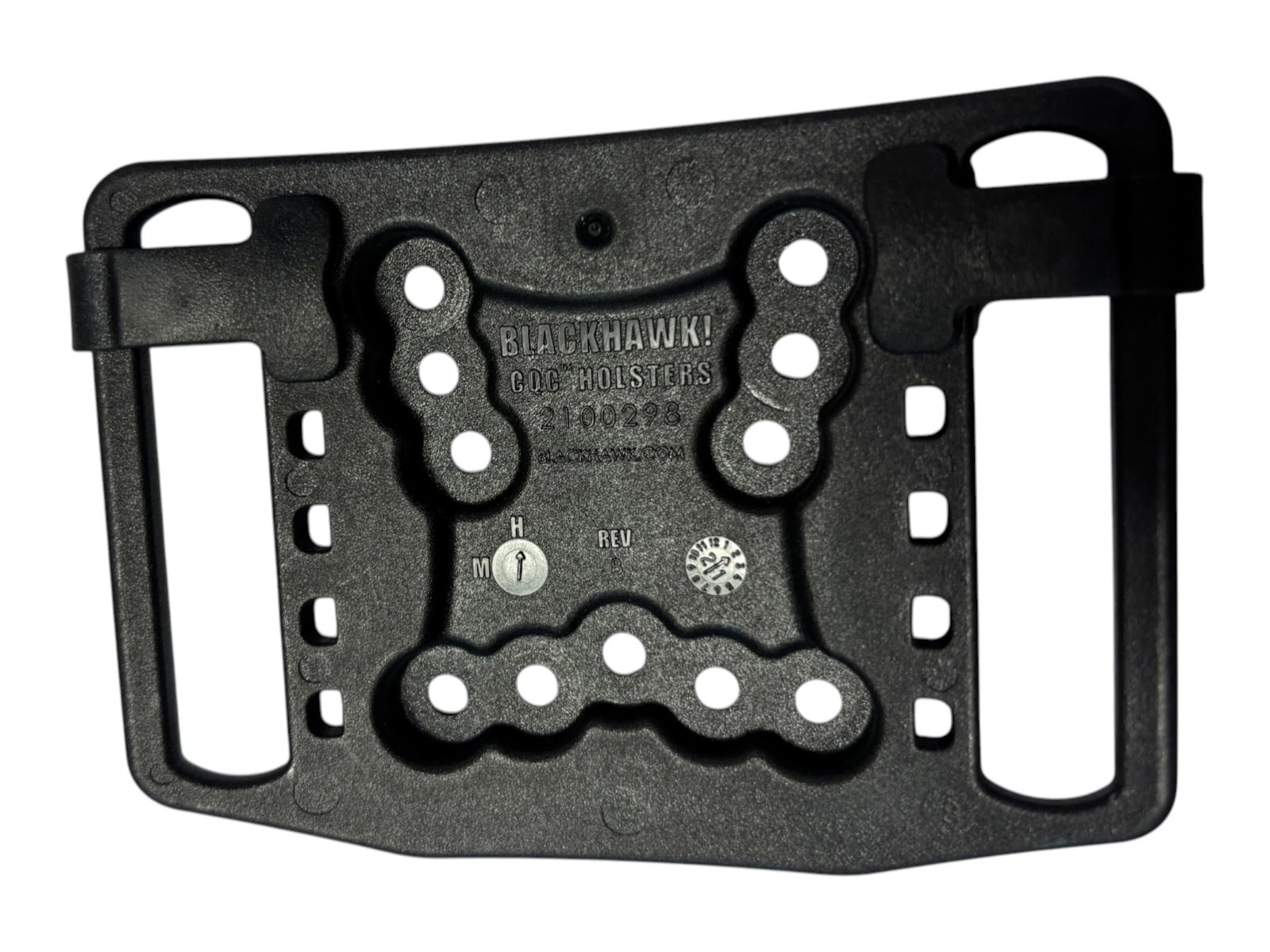 BlackHawk CQC Serpa Retention LH Holster w/ 4 replacement clips and accessories - 5
