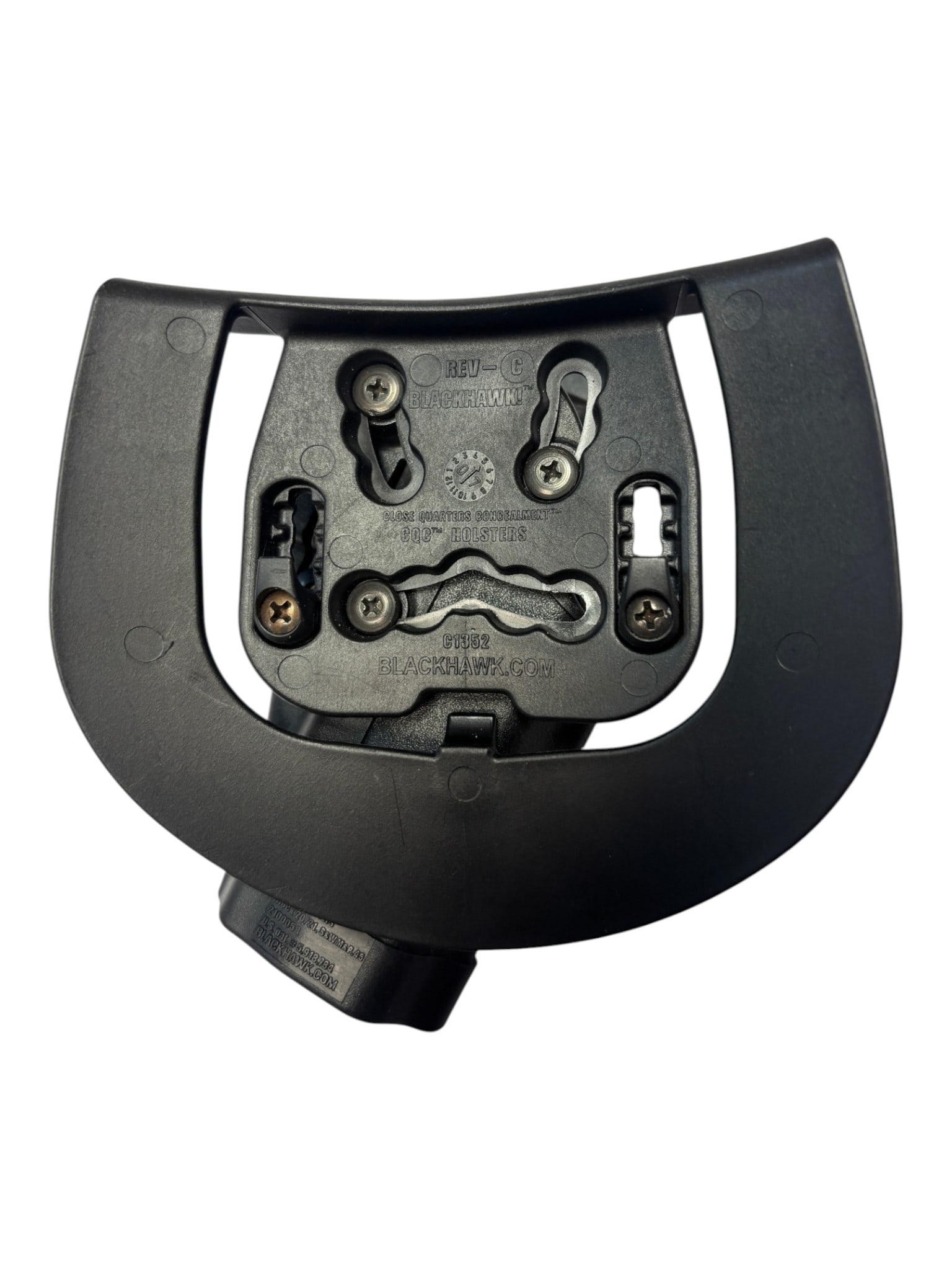 BlackHawk CQC Serpa Retention LH Holster w/ 4 replacement clips and accessories - 9