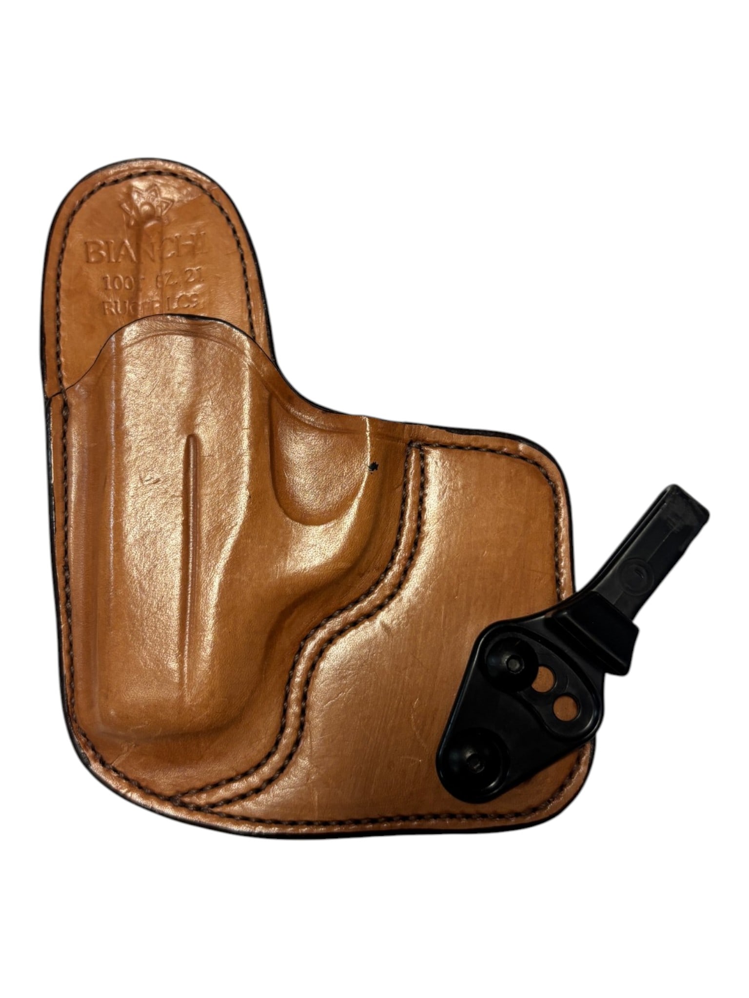 Lot of (8) Leather LH Handgun Holsters – Bianchi, Galco & More! - 11