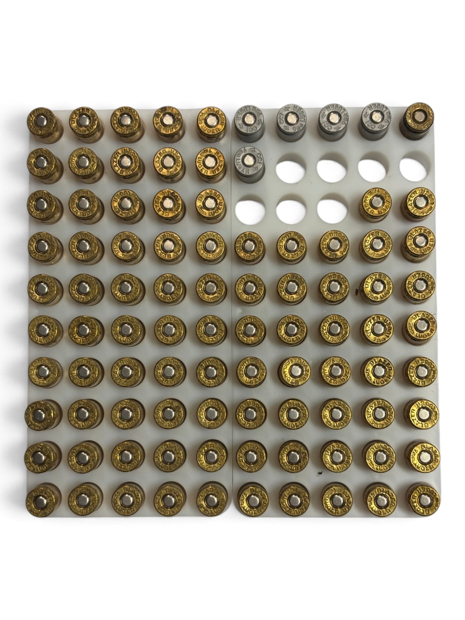 87rds. Of 9mm LUGER 115gr. FMJ Blazer Brass Ammunition and (5) CCI Shotshells - 2