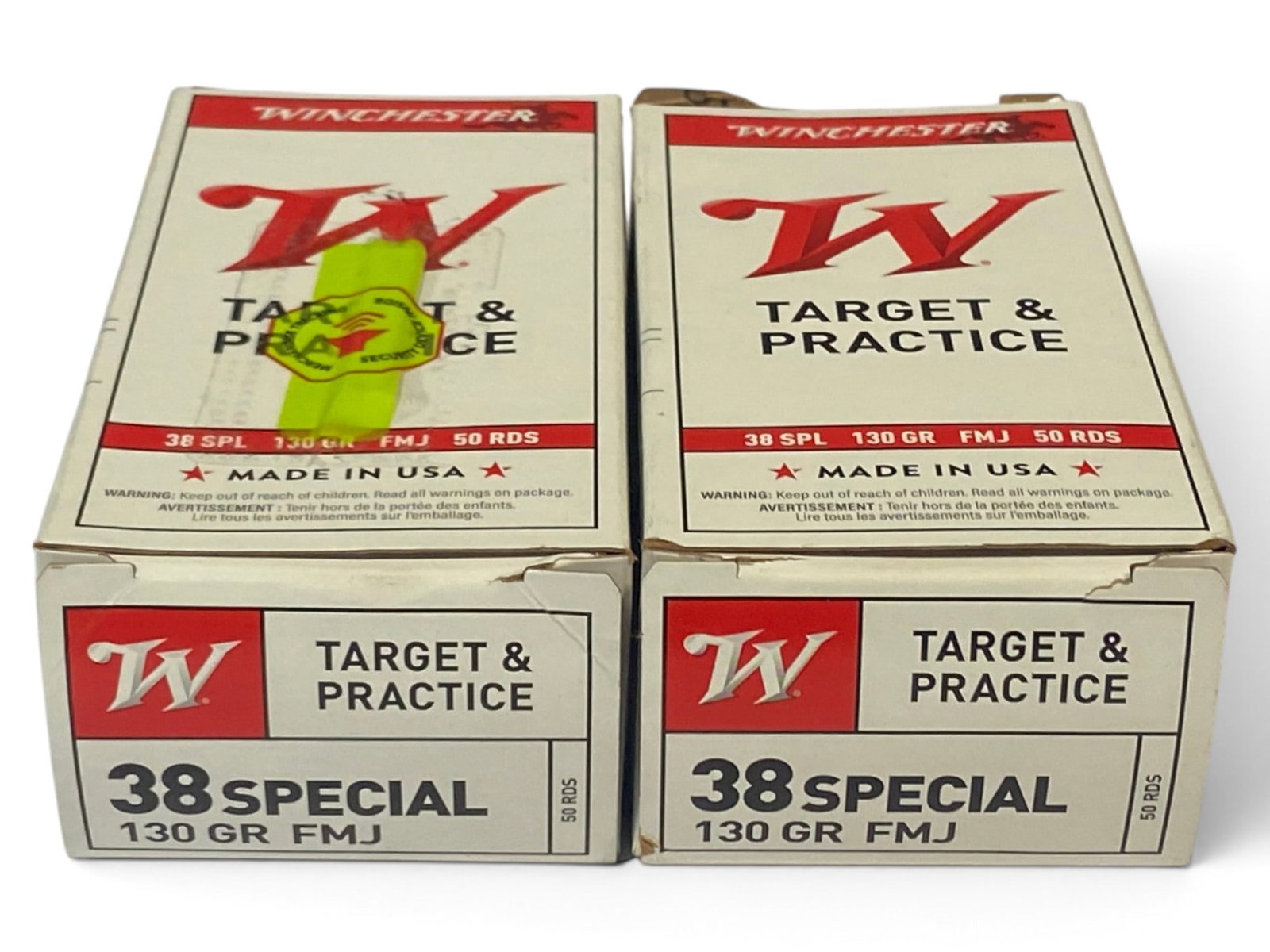 80rds. of .38 SPECIAL 130gr. FMJ Winchester Target & Practice Ammunition (1 of 1)