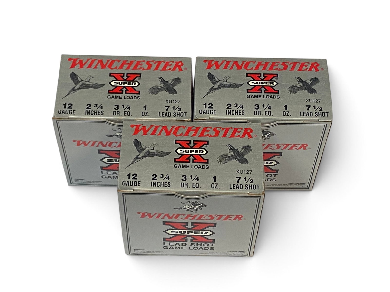NIB 75rds. of 12 GA. 2-3/4” 1 Oz. 7.5-Lead-Shot Shotgun Ammunition: See Photo(s)