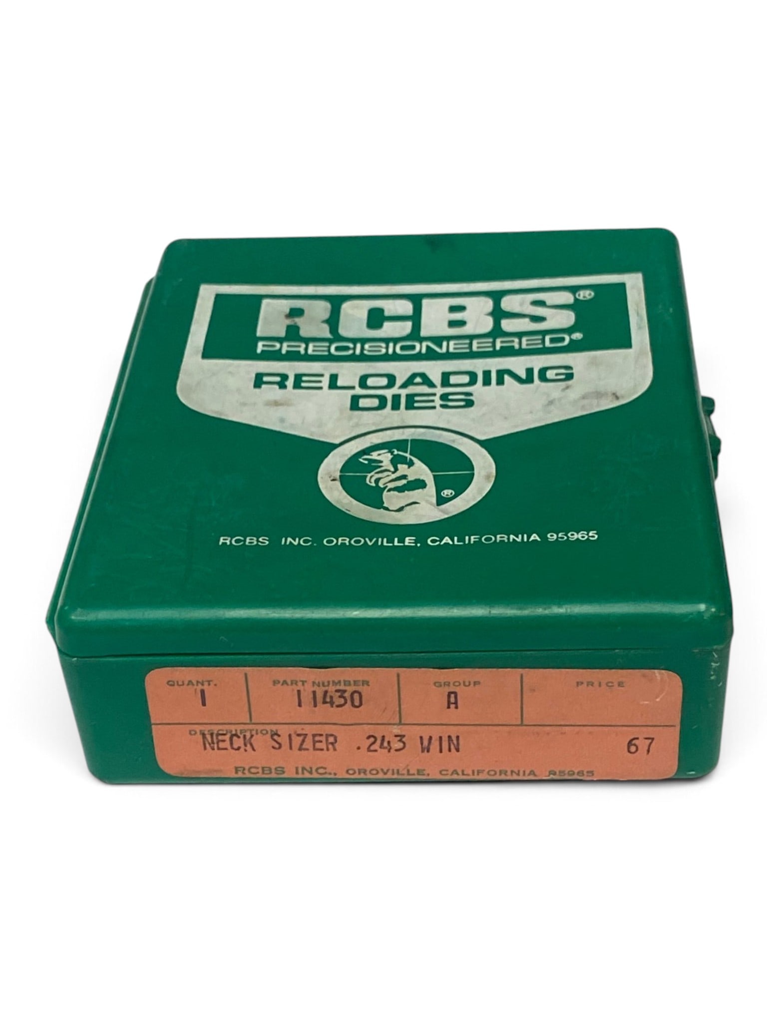 (2) RCBS .243 WIN. Reloading Neck Sizer - 2