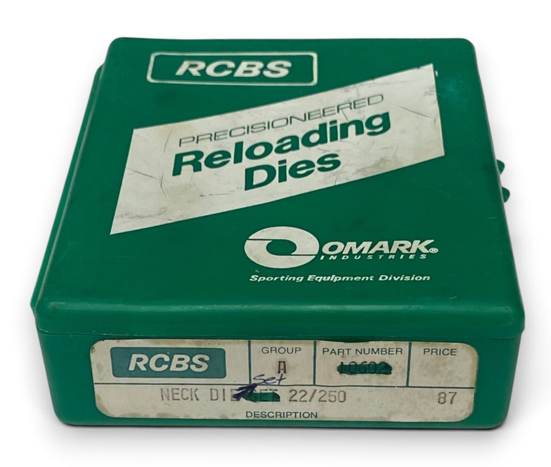RCBS .22-250 Reloading Die Set: See Photo(s)
