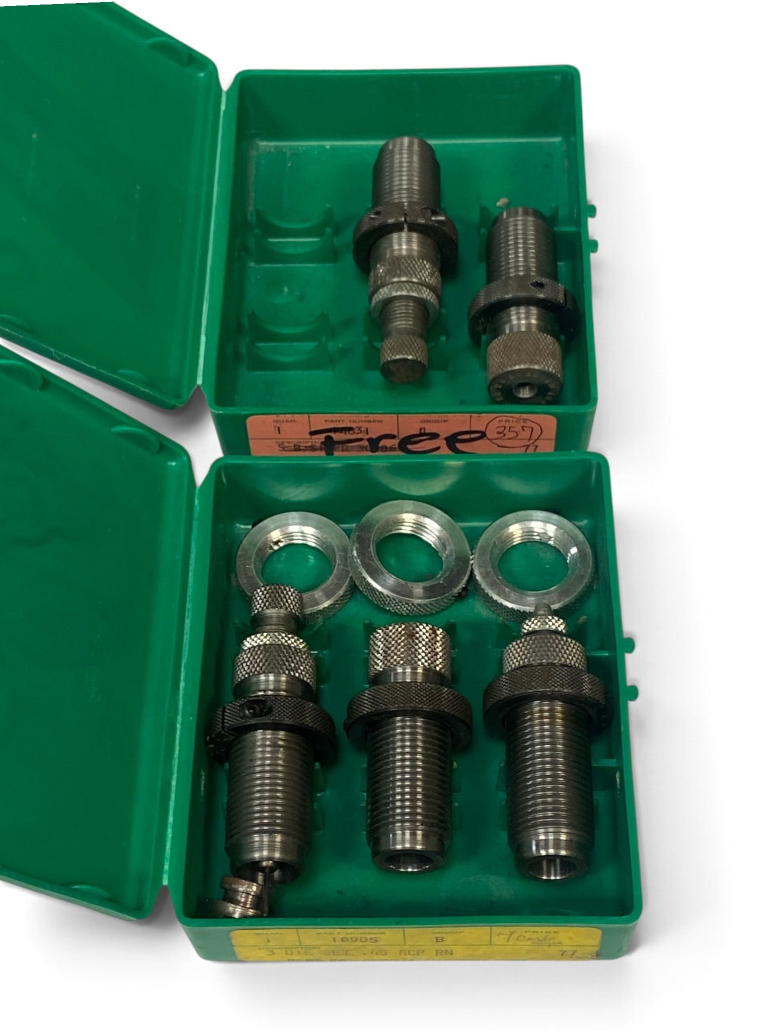(2) RCBS .45 ACP & .357 MAG. Reloading Die Sets - 2