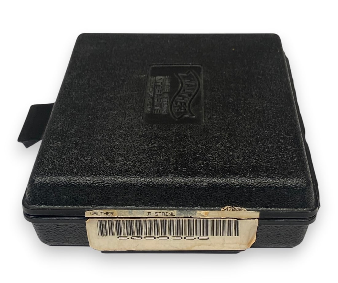 Factory Walther PPK/S .380 ACP Pistol Hard Case with Manual and Paper Target - 2