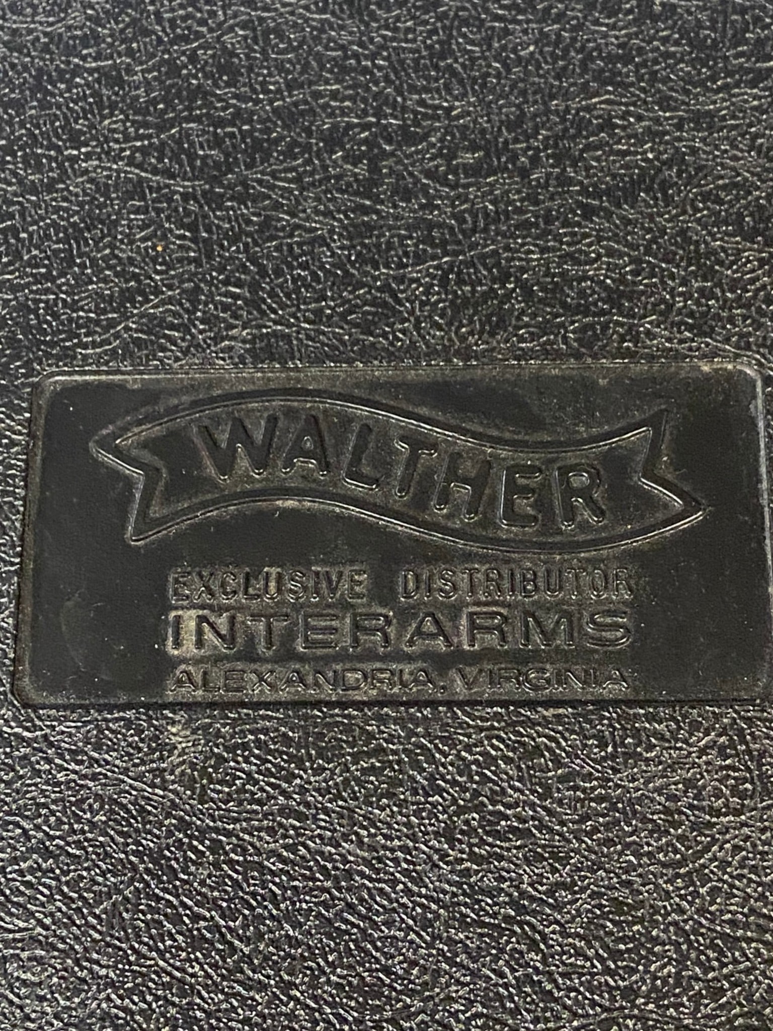 Factory Walther PPK/S .380 ACP Pistol Hard Case with Manual and Paper Target - 4