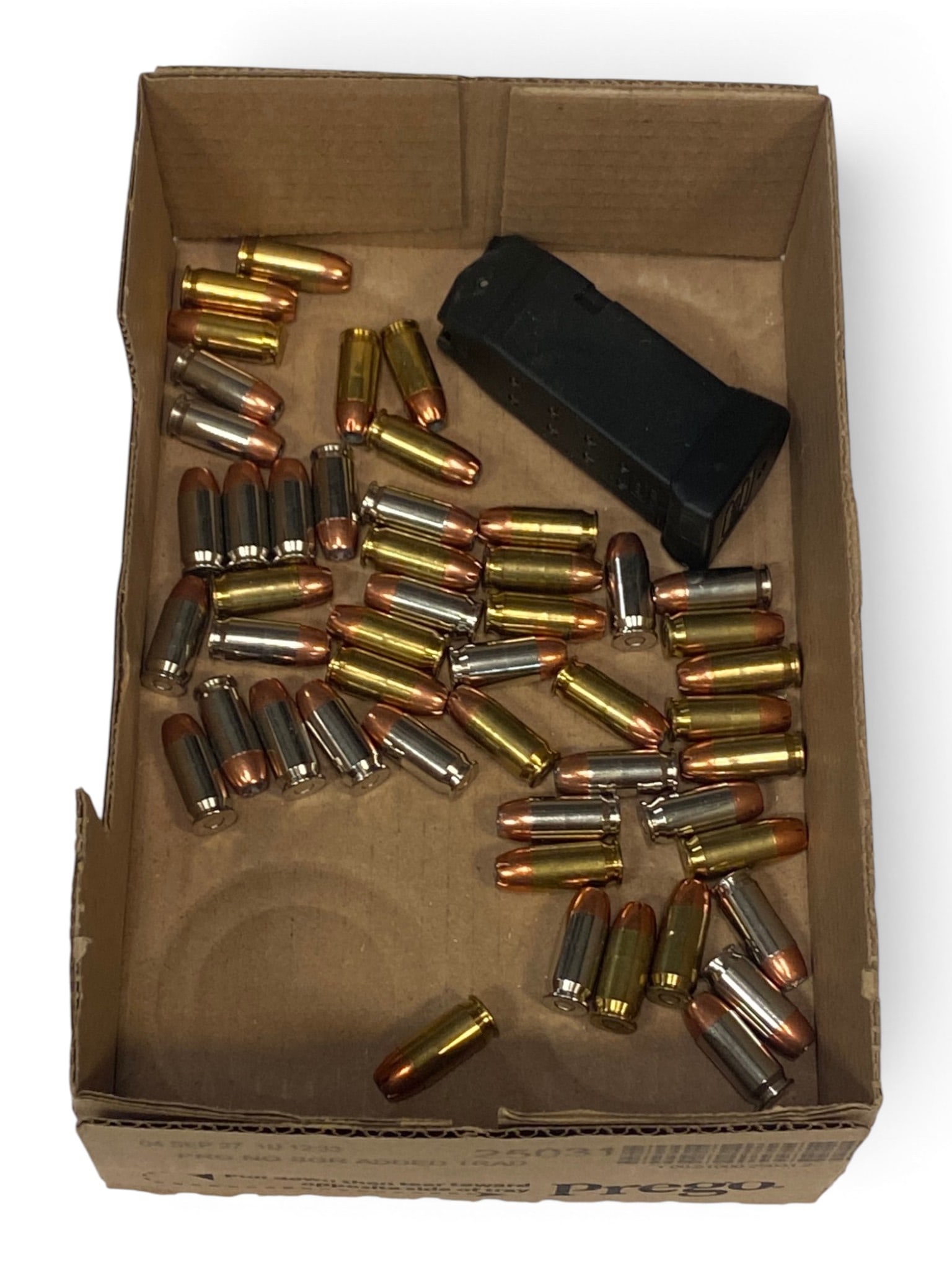 10-Round Factory Glock .45 Magazine and Approx. 50rds. of Loose .45 ACP Factory Ammunition: See Photo(s)