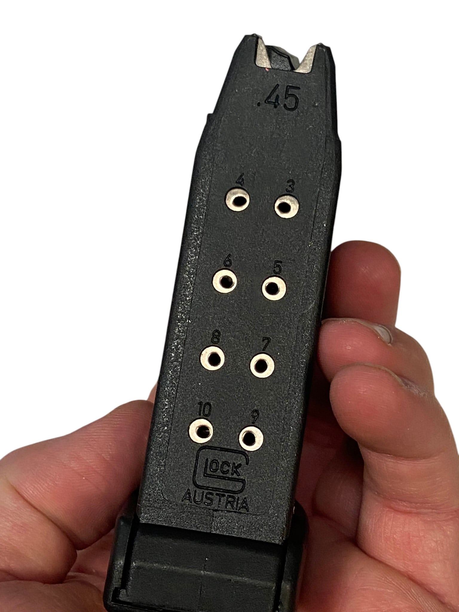 10-Round Factory Glock .45 Magazine and Approx. 50rds. of Loose .45 ACP Factory Ammunition - 3