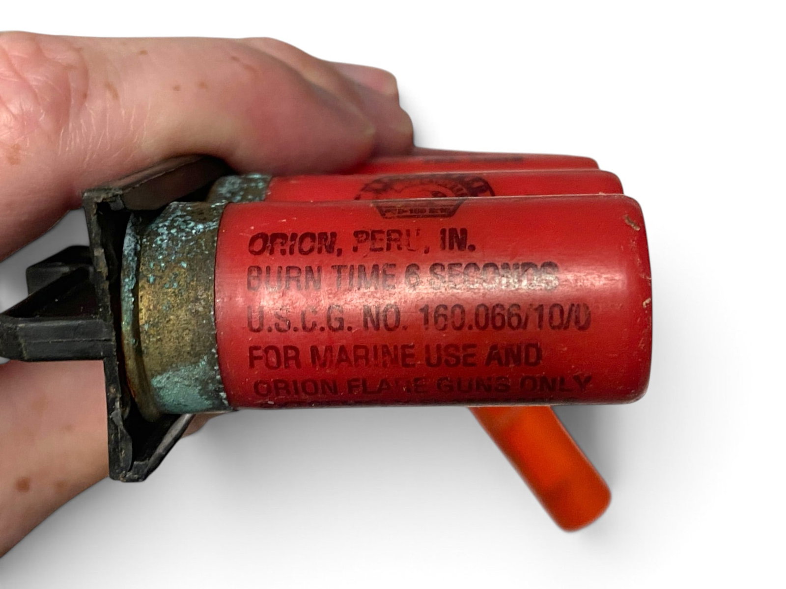 Vintage Orion Flare Gun with (6) Flare Cartridges - 4