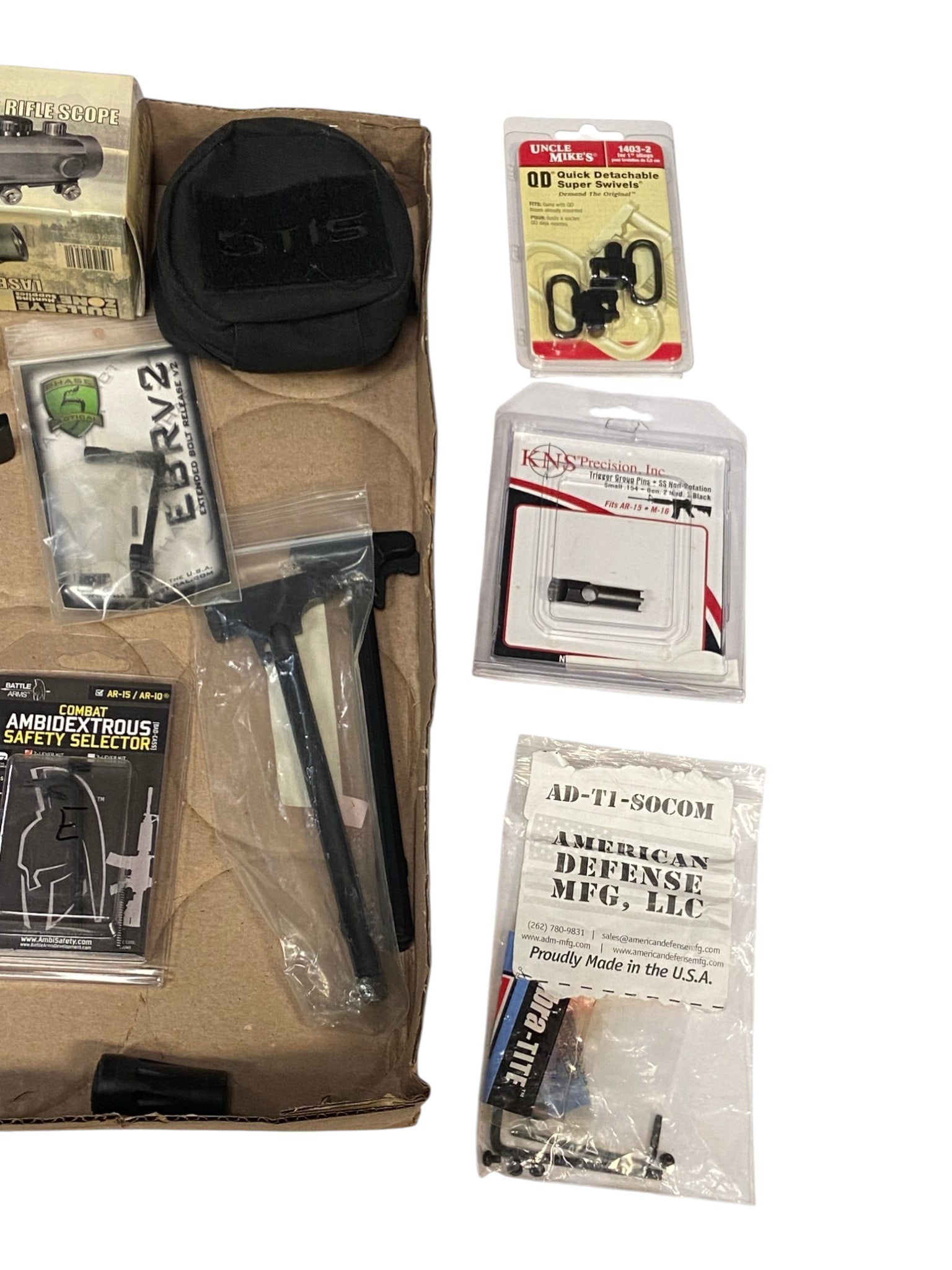 Large Varied Gun Attachment Lot - 6